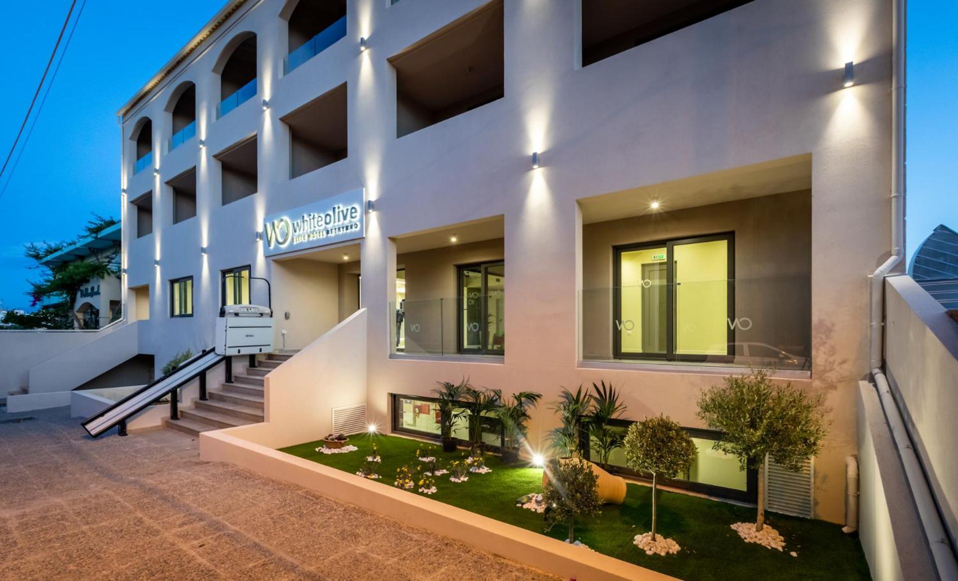 White Olive Elite Rethymno Hotel Sfáka Exterior foto