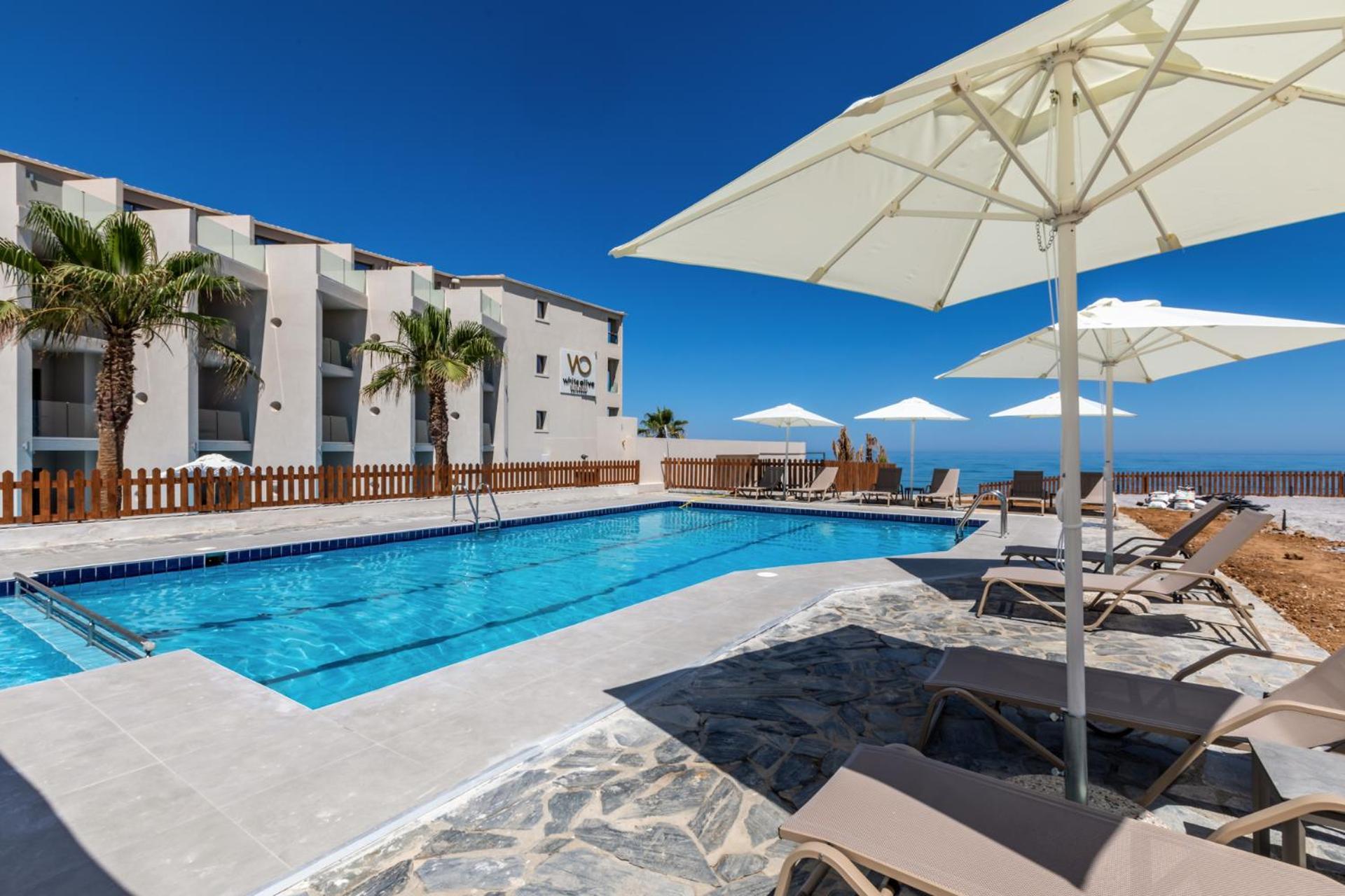 White Olive Elite Rethymno Hotel Sfáka Exterior foto