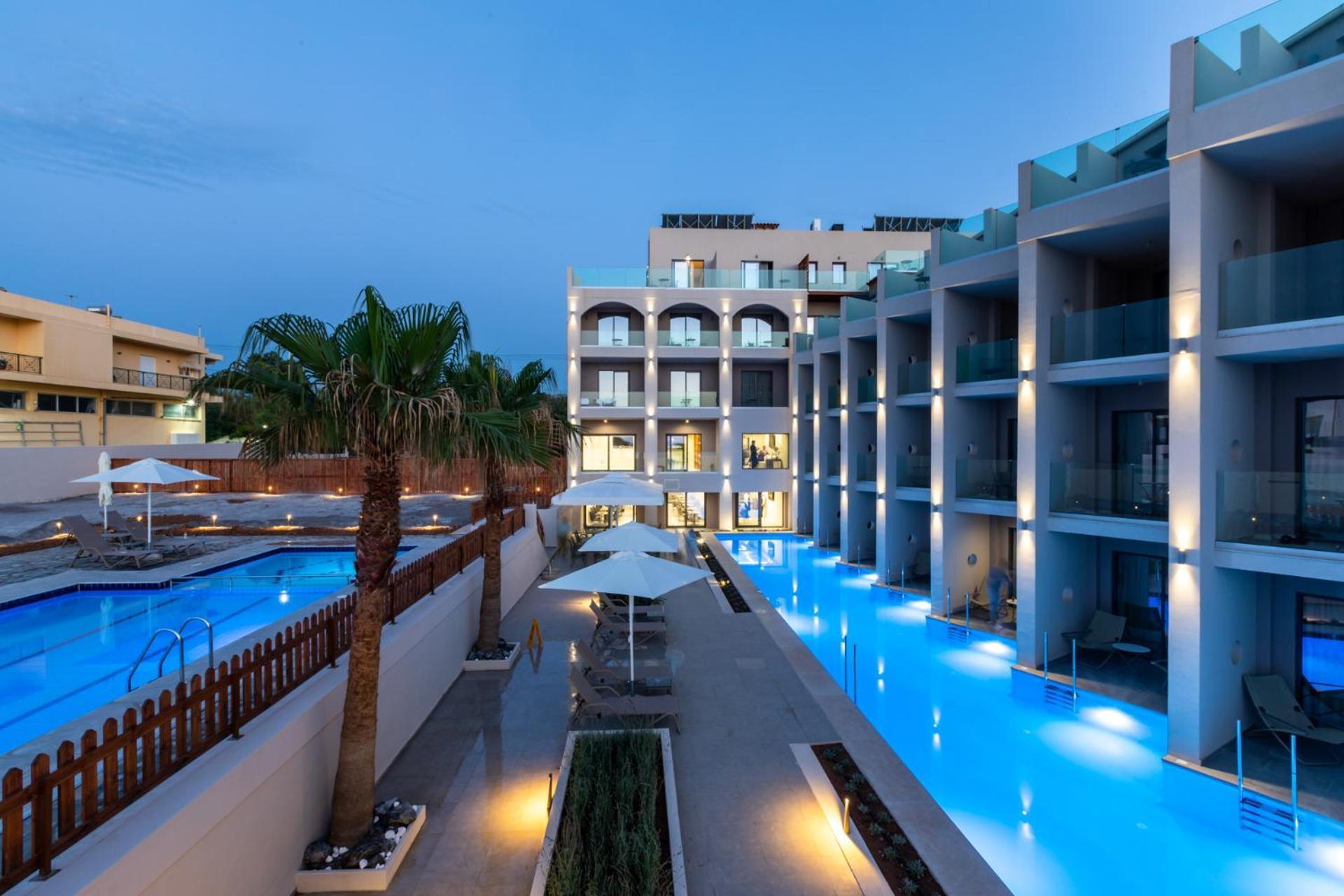 White Olive Elite Rethymno Hotel Sfáka Exterior foto