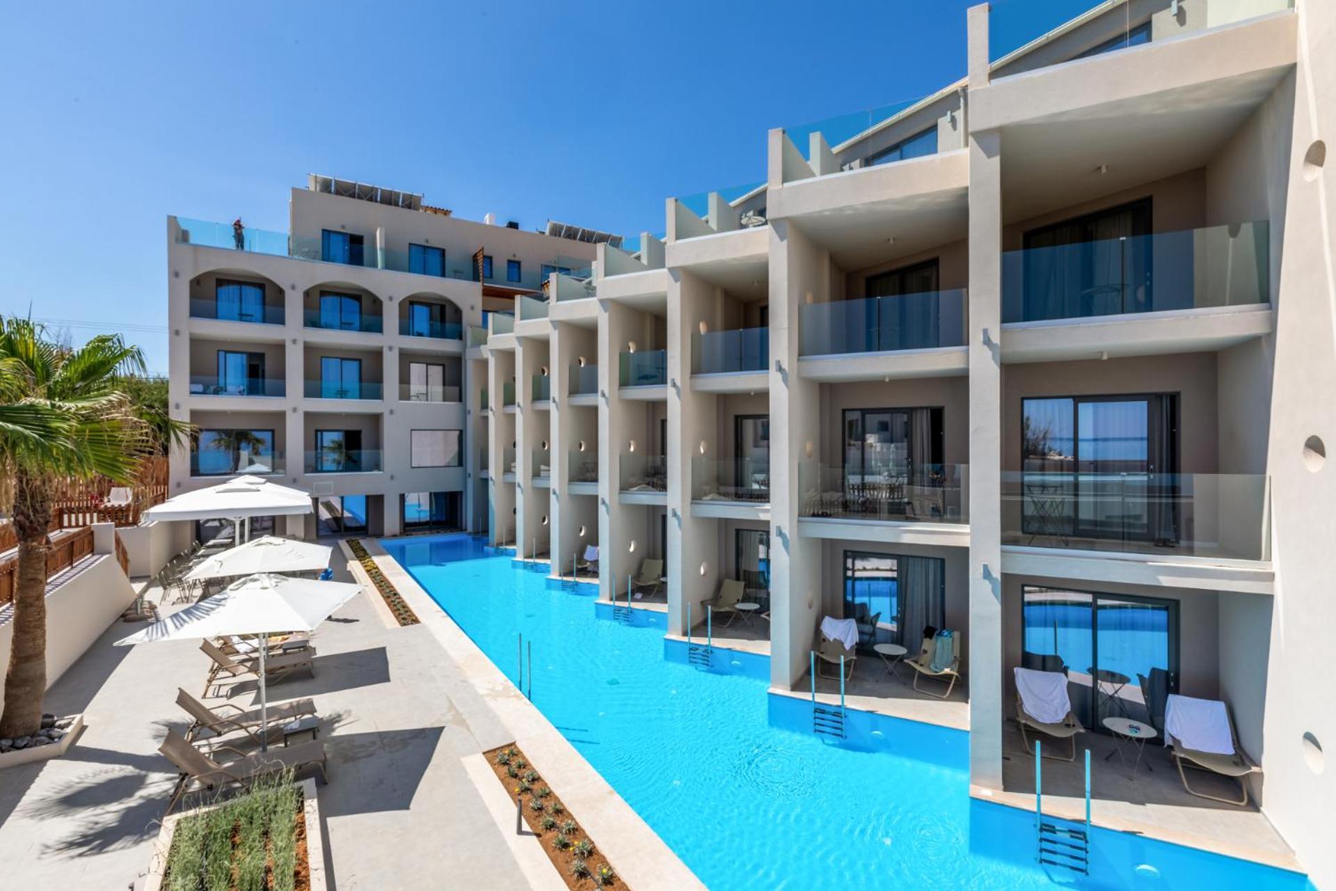 White Olive Elite Rethymno Hotel Sfáka Exterior foto