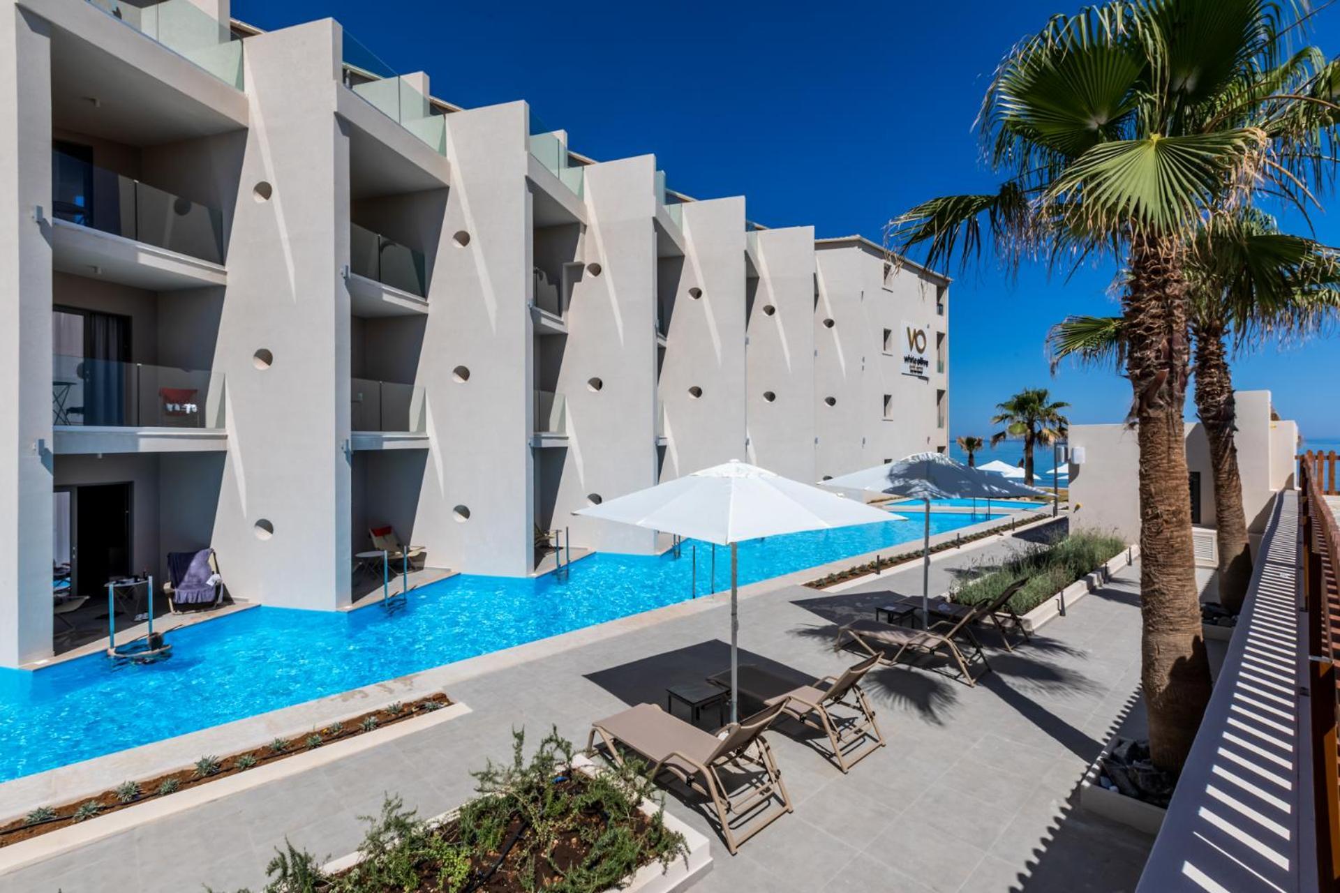 White Olive Elite Rethymno Hotel Sfáka Exterior foto